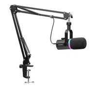 FEELWORLD PM1-AS Microfono dinamico XLR/USB per podcasting, registrazione, gioch