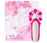 FEELZTOYS Clitella - vibratore orale rotante ricaricabile (rosa)