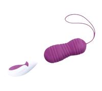 FEELZTOYS Foxy - Uovo Vibrante Impermeabile Ricaricabile con Radio Comando (Viola)