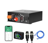 FEENCE Batteria LiFePO4, 320 Ah, 12 V, batteria al litio da 4096 Wh con BMS, max. 15000 cicli, perfetta per camper, impianto solare, kit di pannelli solari, campeggio