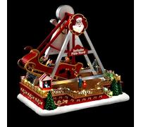 FEERIC CHRISTMAS Fééric Lights And Christmas-Villaggio Barca di Babbo Natale, Multicolore, L