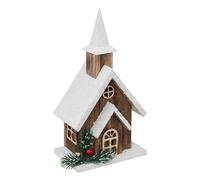 Feeric Lights And Christmas - Decorazione Luminosa in Legno, Altezza 27 cm