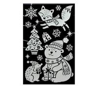FEERIC LIGHTS & CHRISTMAS - Adesivi con Strass Glitterati 50 x 32 cm