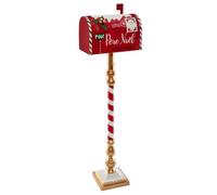 FEERIC LIGHTS & CHRISTMAS - Cassetta delle Lettere in Metallo Rosso Altezza 100 cm