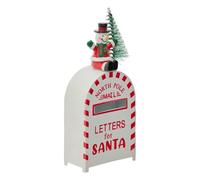 FEERIC LIGHTS & CHRISTMAS - Cassetta delle Lettere Met Deco h14 3ass