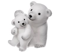 FEERIC LIGHTS & CHRISTMAS - Decorazione Polyfoam 2 orsi in Piedi