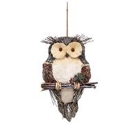 FEERIC LIGHTS & CHRISTMAS - Decorazione Ramo Gufo h 50 cm
