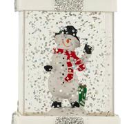 FEERIC LIGHTS & CHRISTMAS - Decorazione Regalo h13 cm 1 LED Bianco Caldo Alimentato a Batteria