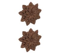 FEERIC LIGHTS & CHRISTMAS - Fiore sdn plast x2 marr 12cm