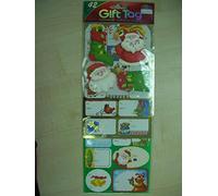 FEERIC LIGHTS & CHRISTMAS - Foglio di 42 Etichette Regalo autoadesive