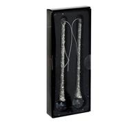 FEERIC LIGHTS & CHRISTMAS - Goccia di Vetro sdn x2 ARG 15cm