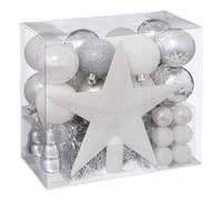 FEERIC LIGHTS & CHRISTMAS - Kit di abete soffio polare 44 pezzi bianco