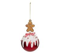 FEERIC LIGHTS & CHRISTMAS - Palla di pan di zenzero d.8cm rosso