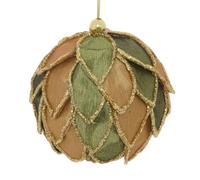 FEERIC LIGHTS & CHRISTMAS - Petali sdn plf verde oro 8cm