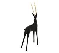 FEERIC LIGHTS & CHRISTMAS - Renna in Resina Nera h40