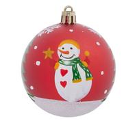 FEERIC LIGHTS & CHRISTMAS - S 6 palla 7cm 3ass rge blc pn