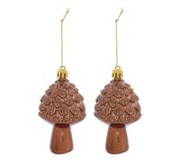 FEERIC LIGHTS & CHRISTMAS - Sdn plast champi x2 marr 8cm