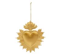 FEERIC LIGHTS & CHRISTMAS - Soggetto cuore ex-voto in metallo h.14cm dorato