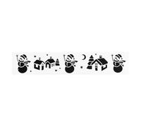FEERIC LIGHTS & CHRISTMAS - Stencil Banner di Natale
