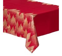 FEERIC LIGHTS & CHRISTMAS Tovaglia stampa abete rosso e oro 140x360cm