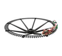 FEERIC LIGHTS & CHRISTMAS - Treno di Natale Elettrico Albero 23 Pezzi Musical 1 LED a Batterie