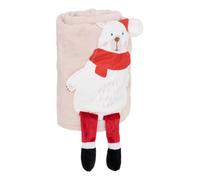 Feeric lights et christmas - Plaid noelino orso 125x150