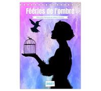 Fééries de l'ombre (Calendrier de bureau 2027 DIN A5 horizontal), CALVENDO calendrier mensuel: Silhouettes féériques en ombres chinoises