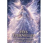 FÉES ÉTERNELLES: 50 coloriages fantasy poétiques et épiques