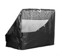 Feeshoppher 42904 Borsa di ricambio per spazzatrici Agri-Fab modelli 45-0456 45-0492 45-0523-DR, capacità 25 Cu Ft, sacchetto di raccolta detriti in plastica PE, nero