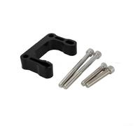 Feeshoppher 6061 - Blocco alzacristalli in alluminio per Sur-Ron X/S/L1E & X260/X160, prolunga per attacco manubrio da 15 mm/25 mm, per e-bike fuoristrada, nero (25 mm)