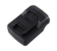 Feeshoppher Adattatore batteria compatibile con BL1815 BL1820 BL1830 18V convertitore batteria al litio per Parkside X20V Team Power Tools Nero