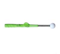 Feeshoppher Attrezzo da allenamento per swing da golf, con asta retrattile e suono click, per una postura corretta, strumento per esercitarsi in acciaio inox 304, si estende da 40 cm a 67,5 cm, per