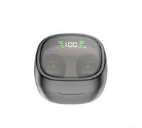 Feeshoppher Auricolari wireless Mini13 controllati dall'IA per chiamate con tempo di utilizzo prolungato, perfetti per allenamenti o relax (bianco)