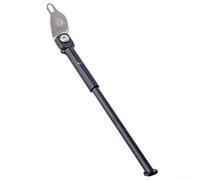 Feeshoppher Cavalletto sinistro per bici pieghevole da 40,6 cm, leva a sgancio rapido, in lega di alluminio e acciaio inossidabile, base antiscivolo, adatto per K3 Plus serie 349, supporto sicuro