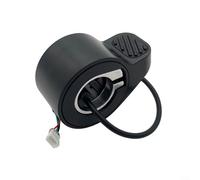 Feeshoppher Controllo acceleratore per scooter elettrico Ninebot Max G2 G65, acceleratore per pollice manubrio da 22 mm con cavo da 18 cm, parte di ricambio nera per regolare la velocità e Urban
