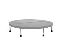Feeshoppher Copertura per mini rimbalzo, resistente ai raggi UV, antivento, adatta per proteggere il letto da pioggia e sporco, rotonda, 92-102 cm (92 x 11 cm)