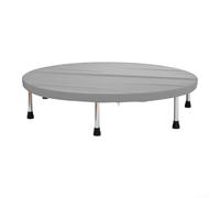 Feeshoppher Copertura per mini rimbalzo, resistente ai raggi UV, antivento, adatta per proteggere il letto da pioggia e sporco, rotonda, 92-102 cm (97 x 11 cm)