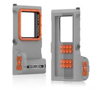 Feeshoppher Custodia impermeabile IP68 per immersioni subacquee e snorkeling nominale fino a 15 m di profondità, protegge tutti gli smartphone serie con lente trasparente per foto e video TPE PC Glass