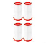 Feeshoppher Filtro HEPA di ricambio per Xiaomi Mite 2 Pro E401HW E401CN, ABS e panno filtrante per aspirapolvere, intrappola la polvere fine per aria più pulita (confezione da 2/4) (confezione da 4)