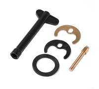 Feeshoppher Kit di fissaggio per rubinetto da cucina M8 Bullone Rondella Set piastra per installazione del bacino con parti in gomma e plastica in acciaio inossidabile tra cui piastre chiave esagonale