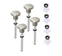 Feeshoppher Kit di riparazione deviatore per vasca con steli della valvola, guarnizioni in gomma e tazze in plastica per la prevenzione delle perdite del rubinetto della vasca e il ripristino del