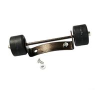 Feeshoppher Kit di ruote riscaldanti per esterni a ombrello e piramide, struttura in nylon e ferro con design a rotolamento liscio, include viti di montaggio per una rapida installazione e