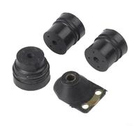 Feeshoppher Kit tampone per motosega Super 028 e 028 modello 1122 790 9905 1121 790 9909 1187 909 930 comprensivo di tre tamponi circolari e un tampone serbatoio acqua nero PP Materi