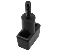 Feeshoppher Mitra Saw Lock Tab N087375 e vite di bloccaggio 5140127-16 Set di accessori di ricambio in plastica nera per utensili elettrici DW723 con una linguetta di blocco e una vite di bloccaggio