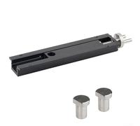 Feeshoppher Morsa da banco in lega di alluminio con testa a sfera rotante a 360 gradi e cricchetto a sgancio rapido per lavorazione del legno di precisione e creazione di gioielli, può contenere