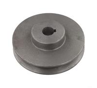 Feeshoppher Puleggia a cinghia trapezoidale a fessura singola tipo A per pompa del compressore d'aria, accessorio per utensili elettrici in ghisa grigia con 8 specifiche disponibili (16 x 100)