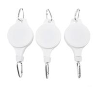 Feeshoppher Puleggia telescopica per piante, gancio per cesto da appendere, regolabile in altezza, sistema di sollevamento con moschettone, per esporre fiori in balcone, cortile o giardino fino a 1-8