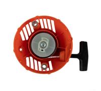 Feeshoppher Recoil Starter Assembly per 128R 128RJ 128DJX Rewind Starter Unit Strong Spring Lawn Care Equipment Fix