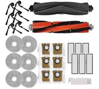 Feeshoppher Ricambi Set Parti di Ricambio e Kit di Accessori per Xiaomi Robot Vacuum 5 e 5 Pro Include Spazzole Principali Gomme Spazzole Laterali Spazzole HEPA Filtri Mop Sacchetti per la Polvere