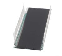 Feeshoppher Schermo LCD per strumenti Chevrolet Aveo, in metallo e vetro, pezzo di ricambio con parole mancanti, colore bianco (dimensioni: 42 x 115 mm)